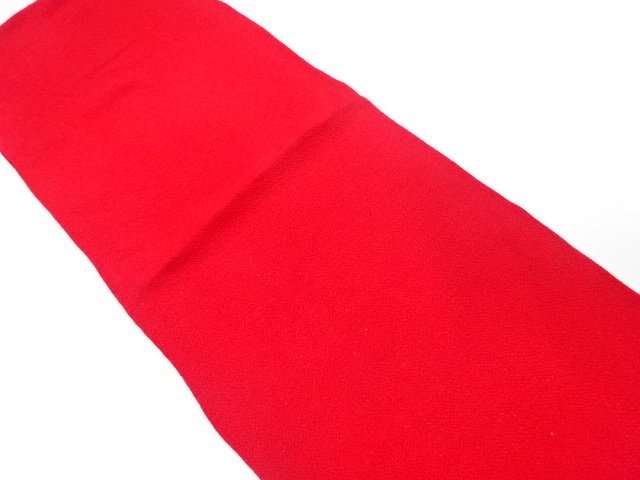 未使用品　正絹　縮緬地　帯揚げ